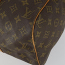 LOUIS VUITTON Monogram Sac Souple 35 Boston Bag M41626 LV Auth bs31783-15