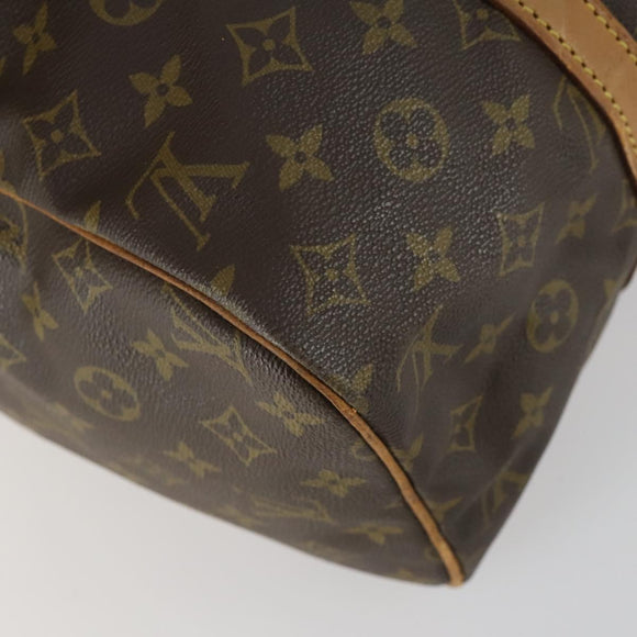 LOUIS VUITTON Monogram Sac Souple 35 Boston Bag M41626 LV Auth bs31783