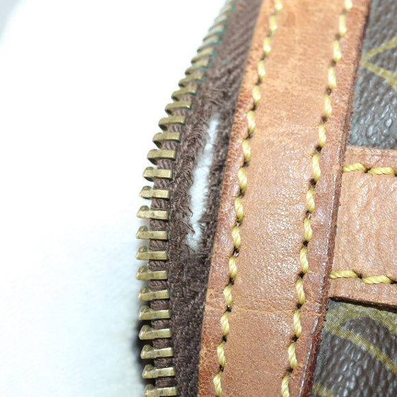 LOUIS VUITTON Monogram Sac Souple 35 Boston Bag M41626 LV Auth bs31783