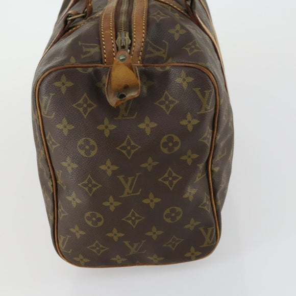 LOUIS VUITTON Monogram Sac Souple 35 Boston Bag M41626 LV Auth bs31783