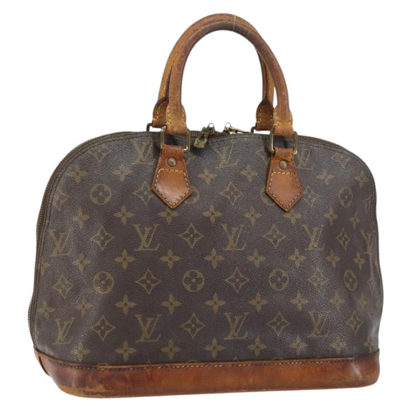 LOUIS VUITTON Monogram Alma Hand Bag M51130 LV Auth bs31786