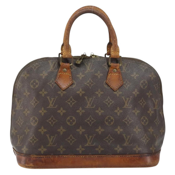 LOUIS VUITTON Monogram Alma Hand Bag M51130 LV Auth bs31786