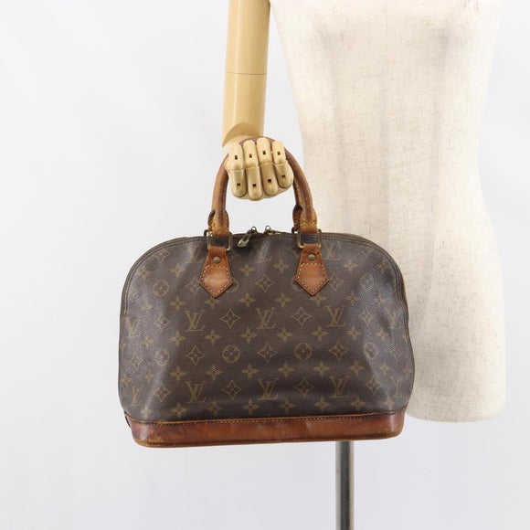 LOUIS VUITTON Monogram Alma Hand Bag M51130 LV Auth bs31786
