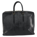LOUIS VUITTON Epi Porte Documents Voyage Bag Black M40321 LV Auth bs31789-2