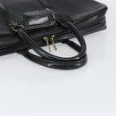LOUIS VUITTON Epi Porte Documents Voyage Bag Black M40321 LV Auth bs31789-7