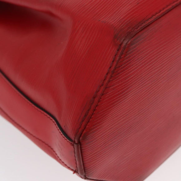 LOUIS VUITTON Epi Sac Depaule GM Shoulder Bag Red M80197 LV Auth bs31790