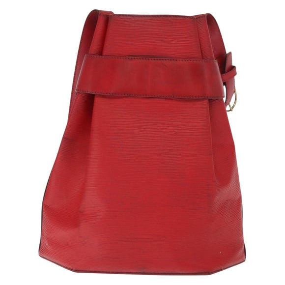 LOUIS VUITTON Epi Sac Depaule GM Shoulder Bag Red M80197 LV Auth bs31790