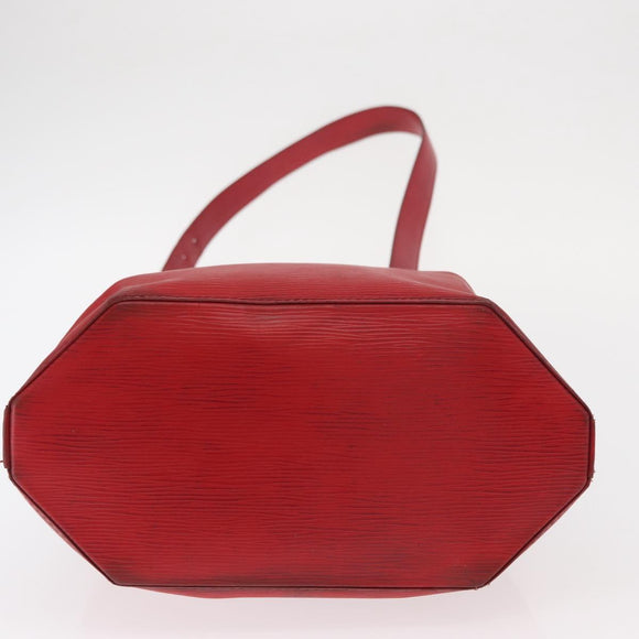 LOUIS VUITTON Epi Sac Depaule GM Shoulder Bag Red M80197 LV Auth bs31790