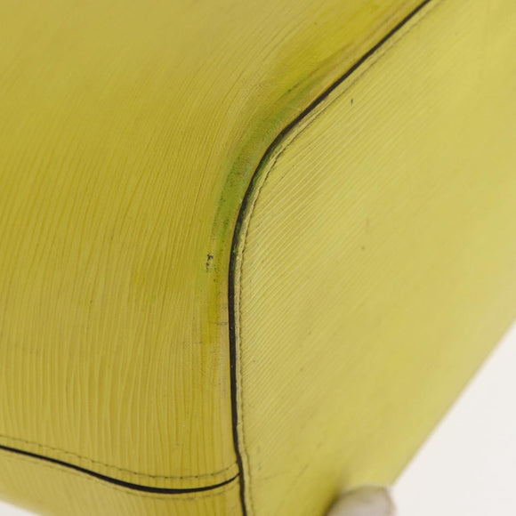 LOUIS VUITTON Epi Neverfull MM Tote Bag Yellow Pistachian M40956 LV Auth bs31791