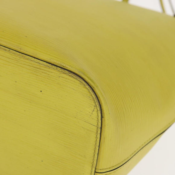 LOUIS VUITTON Epi Neverfull MM Tote Bag Yellow Pistachian M40956 LV Auth bs31791