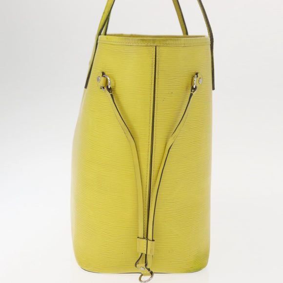 LOUIS VUITTON Epi Neverfull MM Tote Bag Yellow Pistachian M40956 LV Auth bs31791
