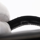 CHANEL Vanity Pouch Enamel Black Gold CC Auth bs31792-14