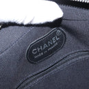CHANEL Matelasse Shoulder Bag Enamel Black Silver CC Auth bs31793-18