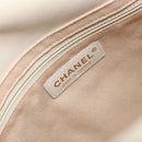 CHANEL Camelia Tote Bag Leather Beige Gold CC Auth bs31794-17