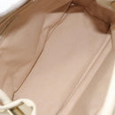 CHANEL Camelia Tote Bag Leather Beige Gold CC Auth bs31794-10