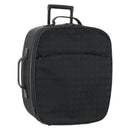 CHANEL New Travel Line Suitcase Nylon Black CC Auth bs31796-1