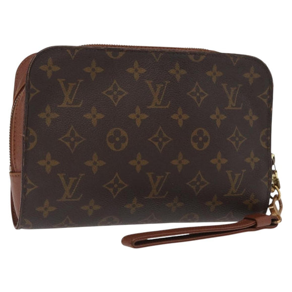 LOUIS VUITTON Monogram Orsay Clutch Bag M51790 LV Auth bs31798