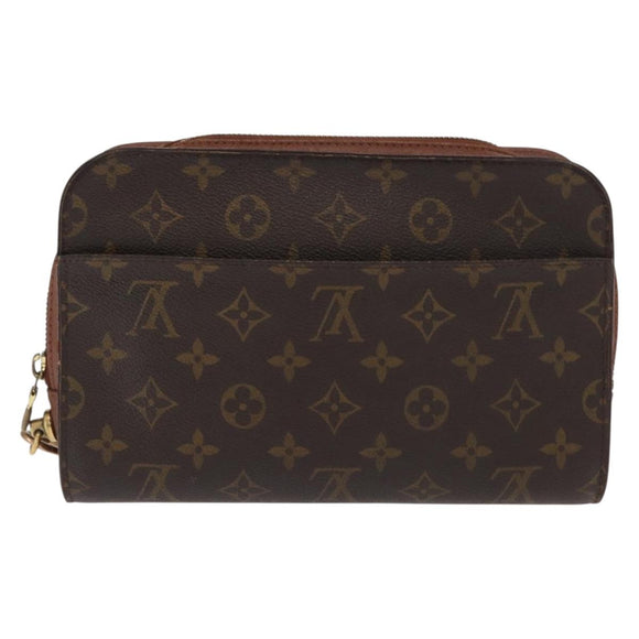 LOUIS VUITTON Monogram Orsay Clutch Bag M51790 LV Auth bs31798