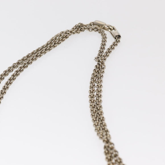 VALENTINO Studs Chain Shoulder Bag Enamel Khaki Gold Auth bs31799