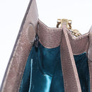 GUCCI GG Supreme Chain Web Sherry Line Bag PVC Beige Gold 503877 Auth bs31805-19