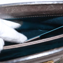 GUCCI GG Supreme Chain Web Sherry Line Bag PVC Beige Gold 503877 Auth bs31805-23