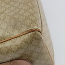 CELINE Macadam Canvas Hand Bag PVC Beige Gold Auth bs31807-16
