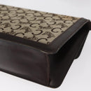 CELINE C Sulky Shoulder Bag Canvas Brown Gold Auth bs31808-16