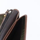 Christian Dior Shoulder Bag Leather Brown Gold Auth bs31813-19