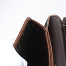 Christian Dior Shoulder Bag Leather Brown Gold Auth bs31813-20