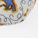 LOEWE Waist Bag Canvas White Silver Auth bs31816-15