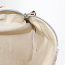 LOEWE Waist Bag Canvas White Silver Auth bs31816-20