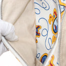 LOEWE Waist Bag Canvas White Silver Auth bs31816-22