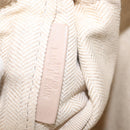 LOEWE Waist Bag Canvas White Silver Auth bs31816-12