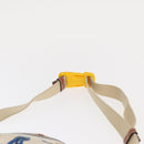 LOEWE Waist Bag Canvas White Silver Auth bs31816-8