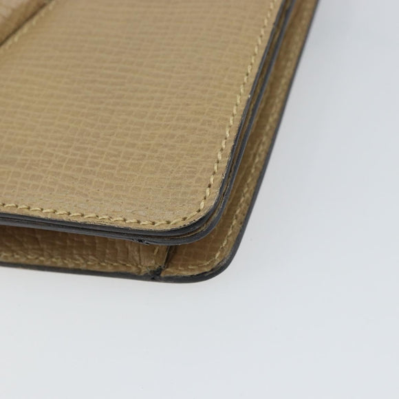 LOEWE Barcelona Hand Bag Leather Beige Auth bs31817