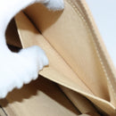 LOEWE Barcelona Hand Bag Leather Beige Auth bs31817-26