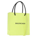 BALENCIAGA Tote Bag Leather 2way Yellow 572411 Auth bs31818-1