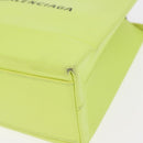 BALENCIAGA Tote Bag Leather 2way Yellow 572411 Auth bs31818-16