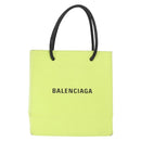 BALENCIAGA Tote Bag Leather 2way Yellow 572411 Auth bs31818-13