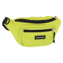 BALENCIAGA Waist bag Nylon Yellow Silver 567041 Auth bs31819-1
