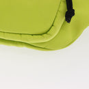 BALENCIAGA Waist bag Nylon Yellow Silver 567041 Auth bs31819-14