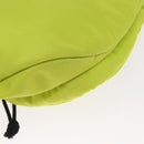 BALENCIAGA Waist bag Nylon Yellow Silver 567041 Auth bs31819-15