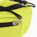 BALENCIAGA Waist bag Nylon Yellow Silver 567041 Auth bs31819-18