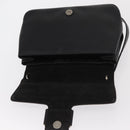Salvatore Ferragamo Vala Shoulder Bag Leather Black Silver Auth bs31823-20