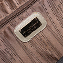 Salvatore Ferragamo Gancini Tote Bag Leather Gold Tone Auth bs31825-16