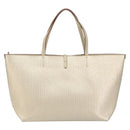 Salvatore Ferragamo Gancini Tote Bag Leather Gold Tone Auth bs31825-3
