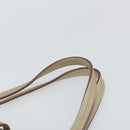 Salvatore Ferragamo Gancini Tote Bag Leather Gold Tone Auth bs31825-8