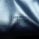 CELINE C Sulky Boston Bag Canvas Navy Gold Auth bs31830-12