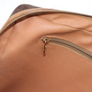 CELINE Macadam Canvas Business Bag PVC Brown Gold Auth bs31835-20