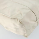 PRADA Hand Bag Satin White Auth bs31836-15